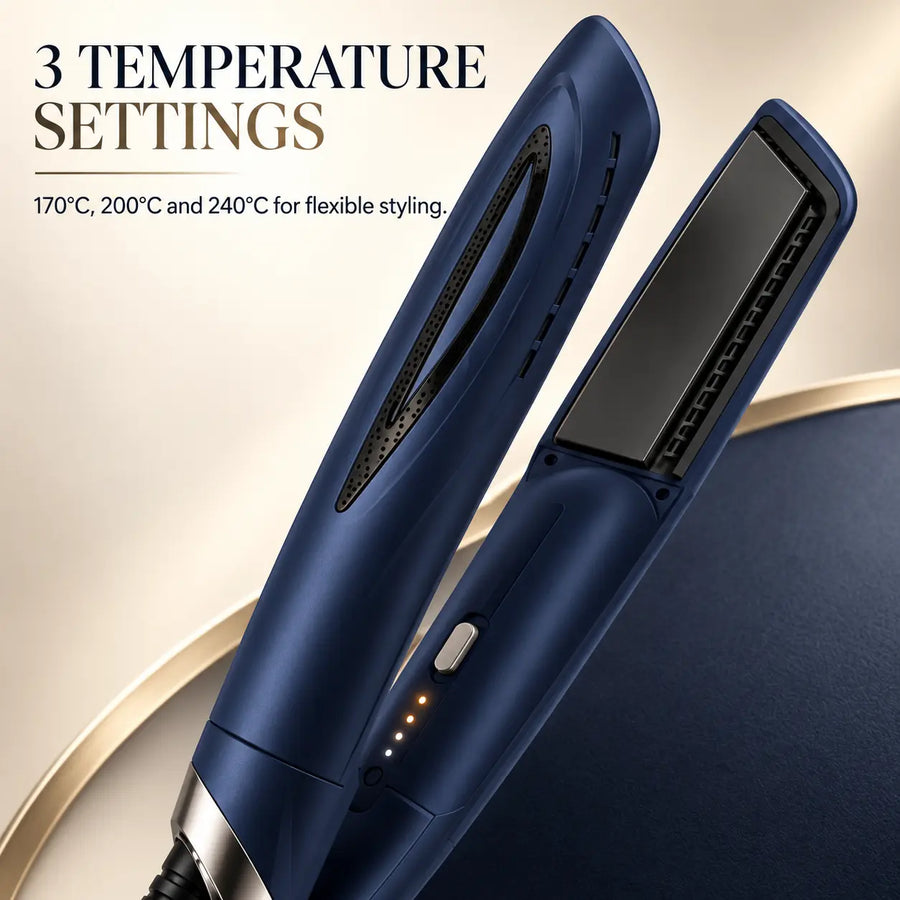 RYVO CD-18 airflow straightener with three temperature settings