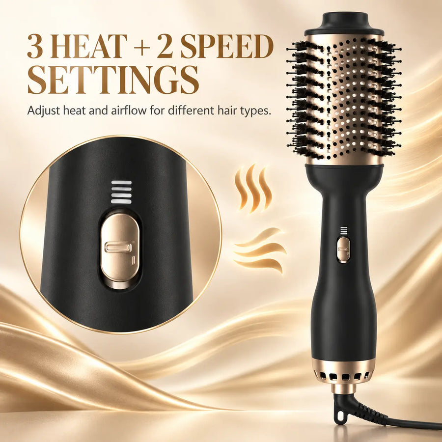 RYVO HY-336 hot air brush with three heat and two speed settings